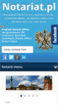 Mobile Screenshot of notariat.pl